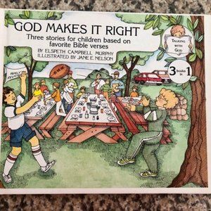 "God Makes it Right" hardback book from the "Talking with God" series